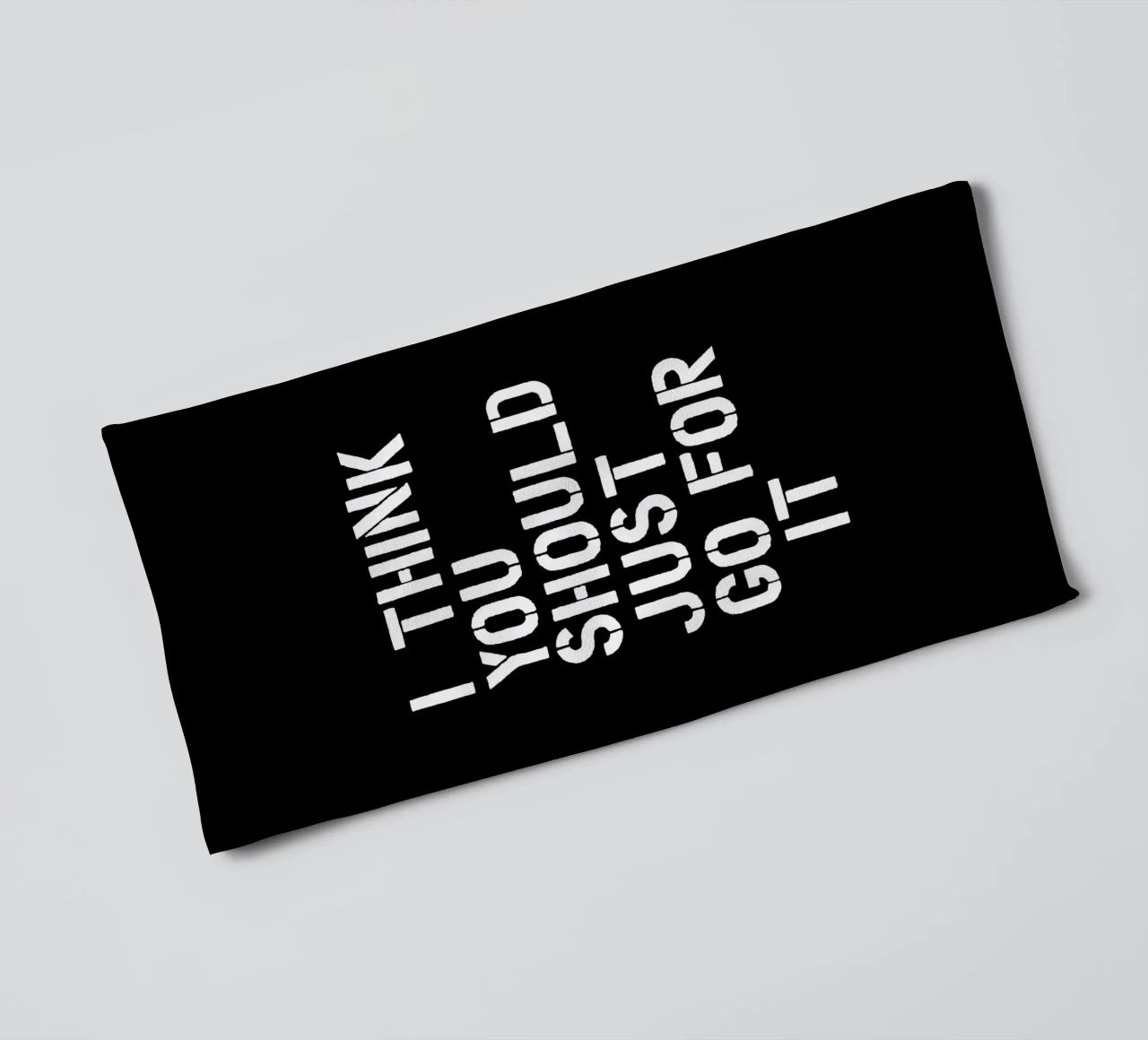 Penso che dovreste semplicemente fare questo incoraggiando e dando potere asciugamano da bagno da THE MOTIVATED TYPE
