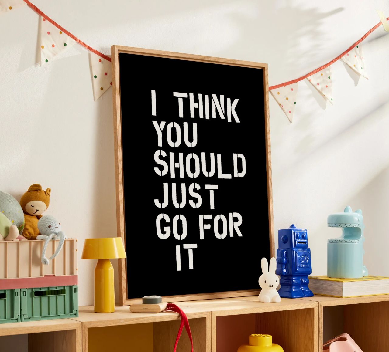 Penso che dovreste semplicemente fare questo incoraggiando e dando potere plexiglass da THE MOTIVATED TYPE