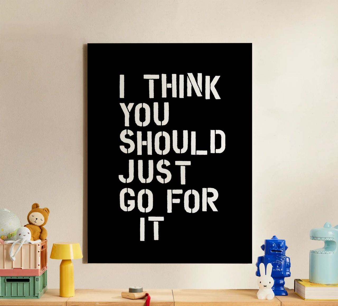 Penso che dovreste semplicemente fare questo incoraggiando e dando potere tela da THE MOTIVATED TYPE
