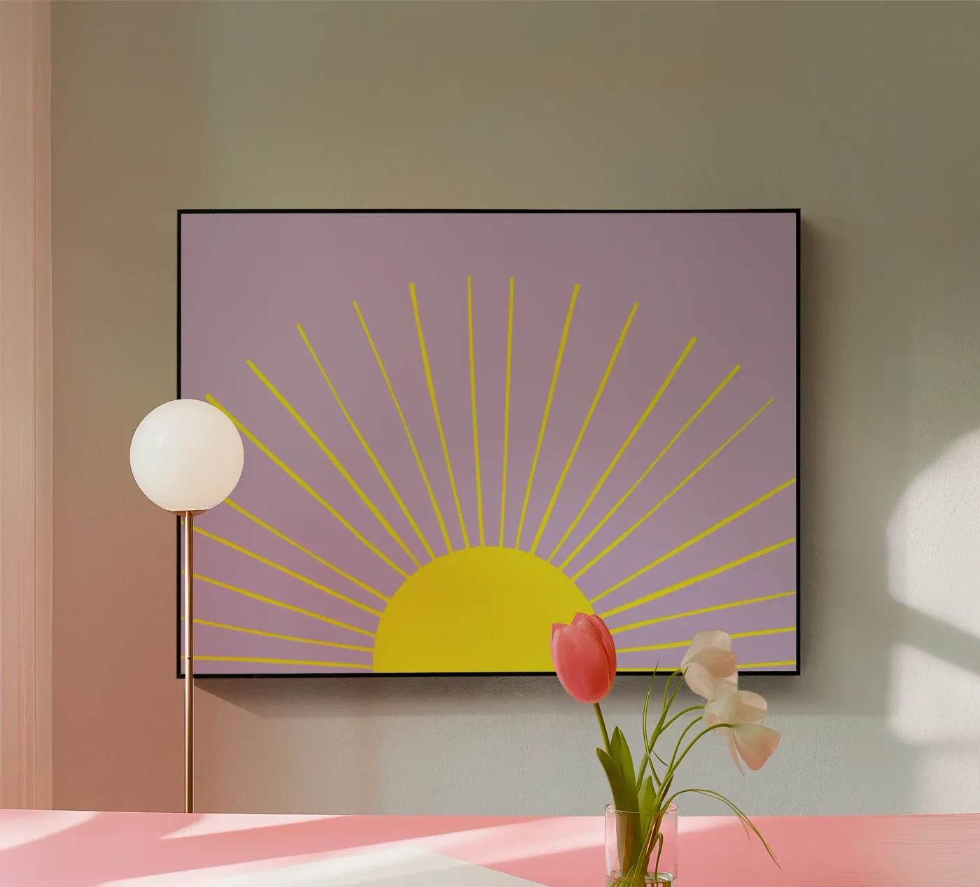 Sonne Acryl-Glas von All Colours