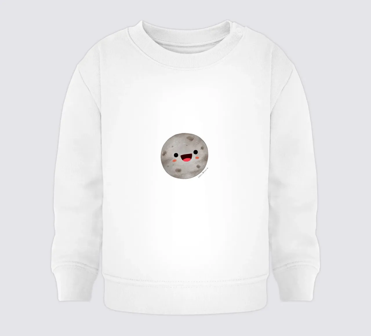 Cute Mercury Planet baby sweatshirt by julianamotzko
