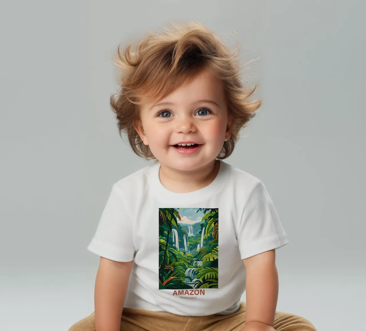 Foresta amazzonica maglietta neonato da Wanderlust Vibes