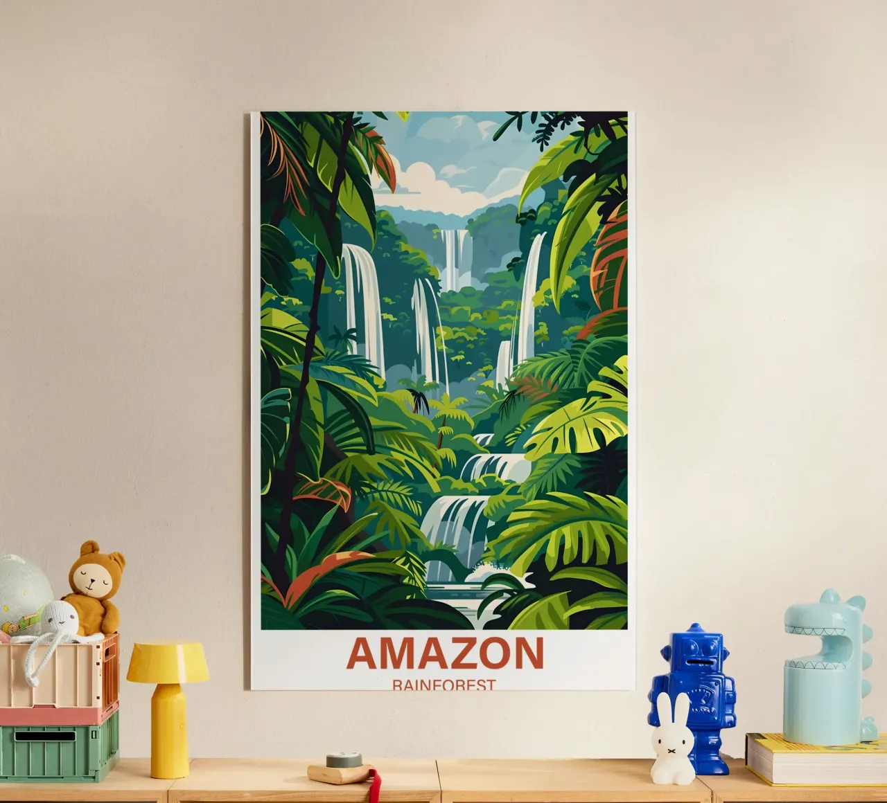 Foresta amazzonica plexiglass da Wanderlust Vibes