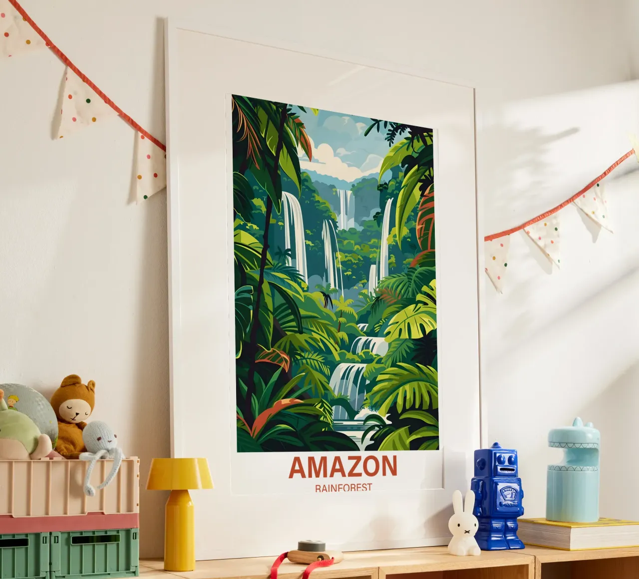 Foresta amazzonica carta hahnemühle da Wanderlust Vibes
