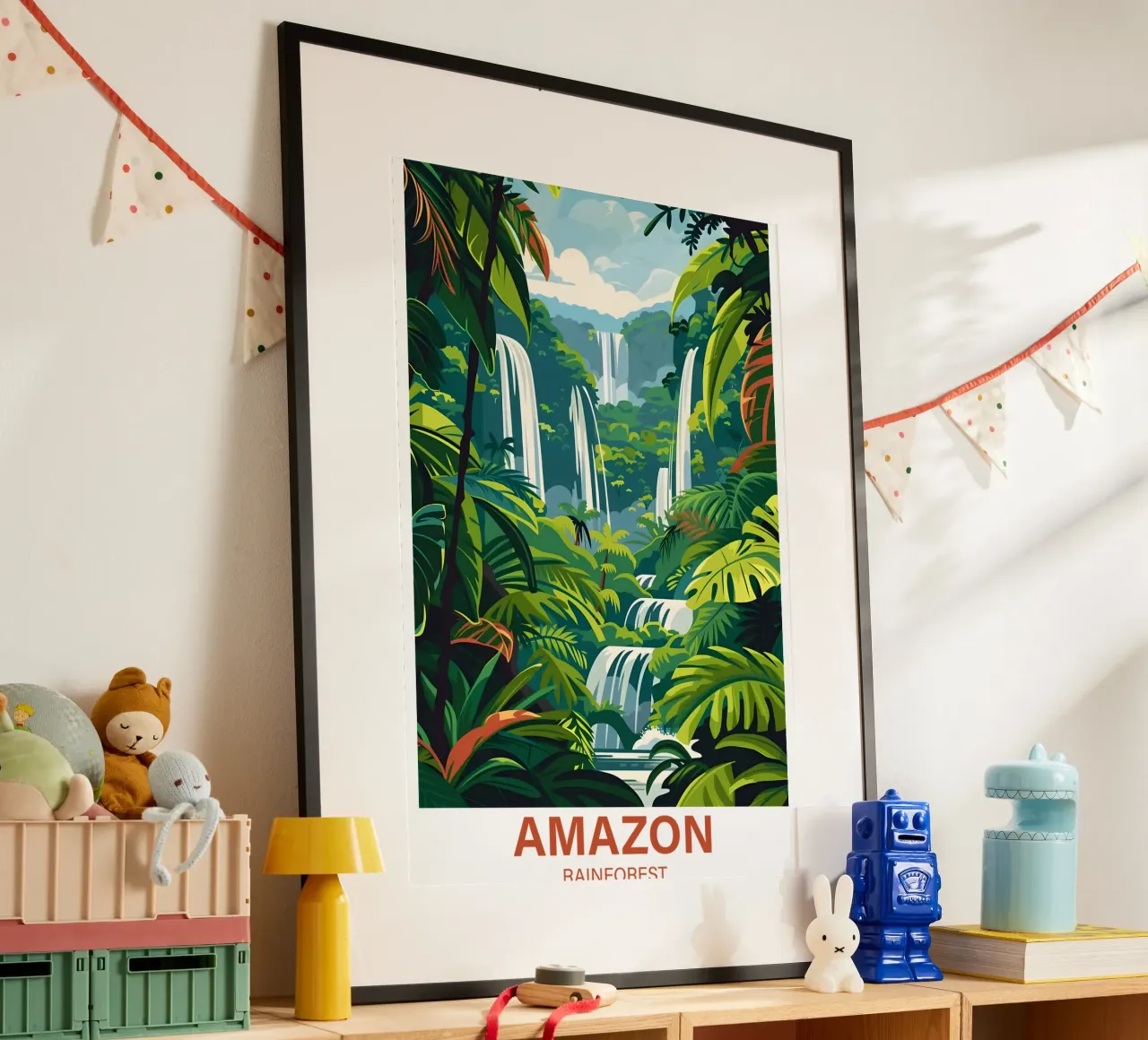 Foresta amazzonica carta hahnemühle da Wanderlust Vibes
