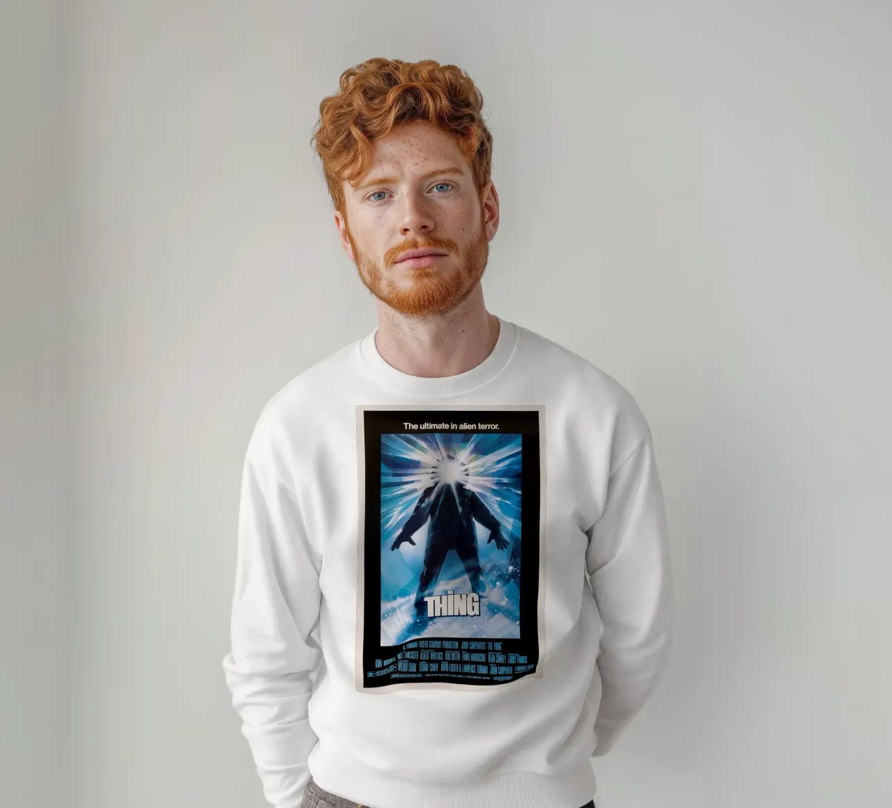 The Thing - Sci-Fi Horror Cult Classic felpa da Attaboy Dsgn