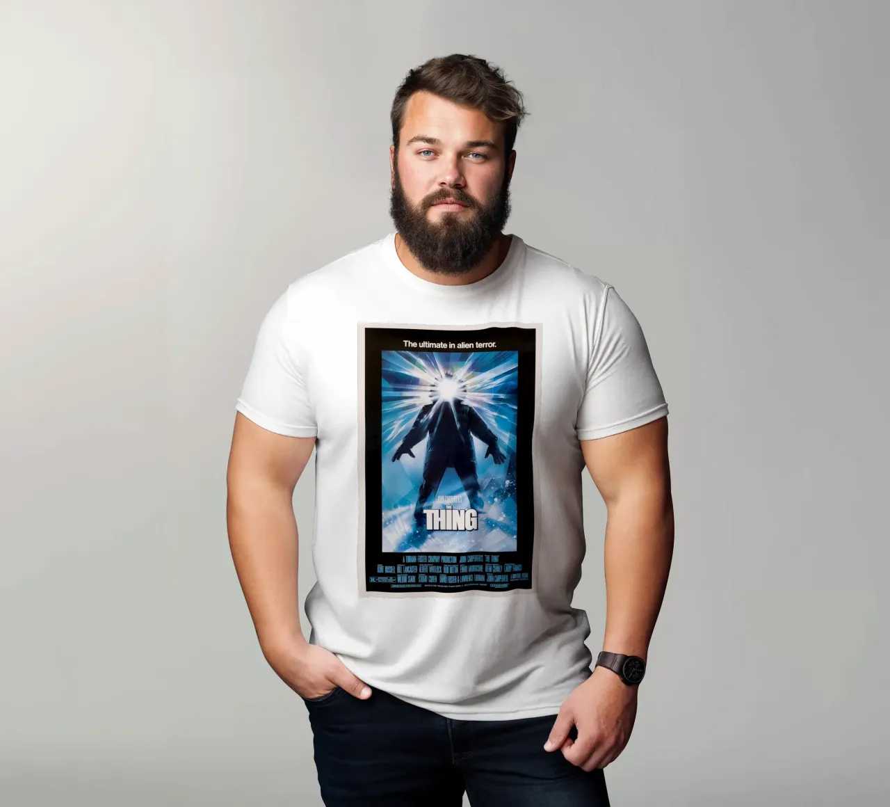 The Thing - Sci-Fi Horror Cult Classic t-shirt da Attaboy Dsgn