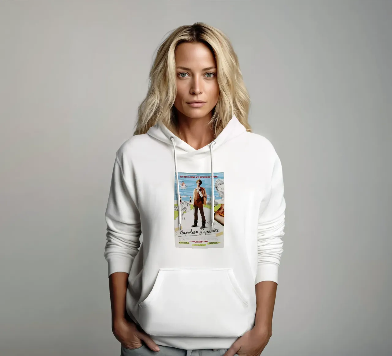 Napoleon Dynamite - Awkwardly Iconic Comedy felpa con cappuccio da Attaboy Dsgn