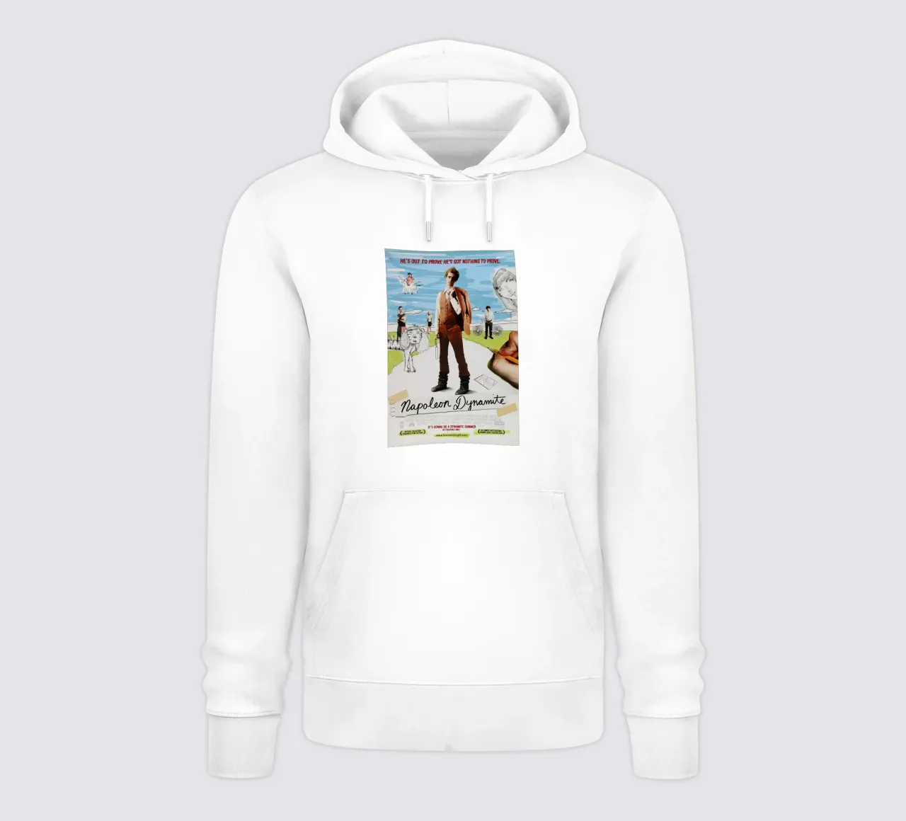 Napoleon Dynamite - Awkwardly Iconic Comedy felpa con cappuccio da Attaboy Dsgn