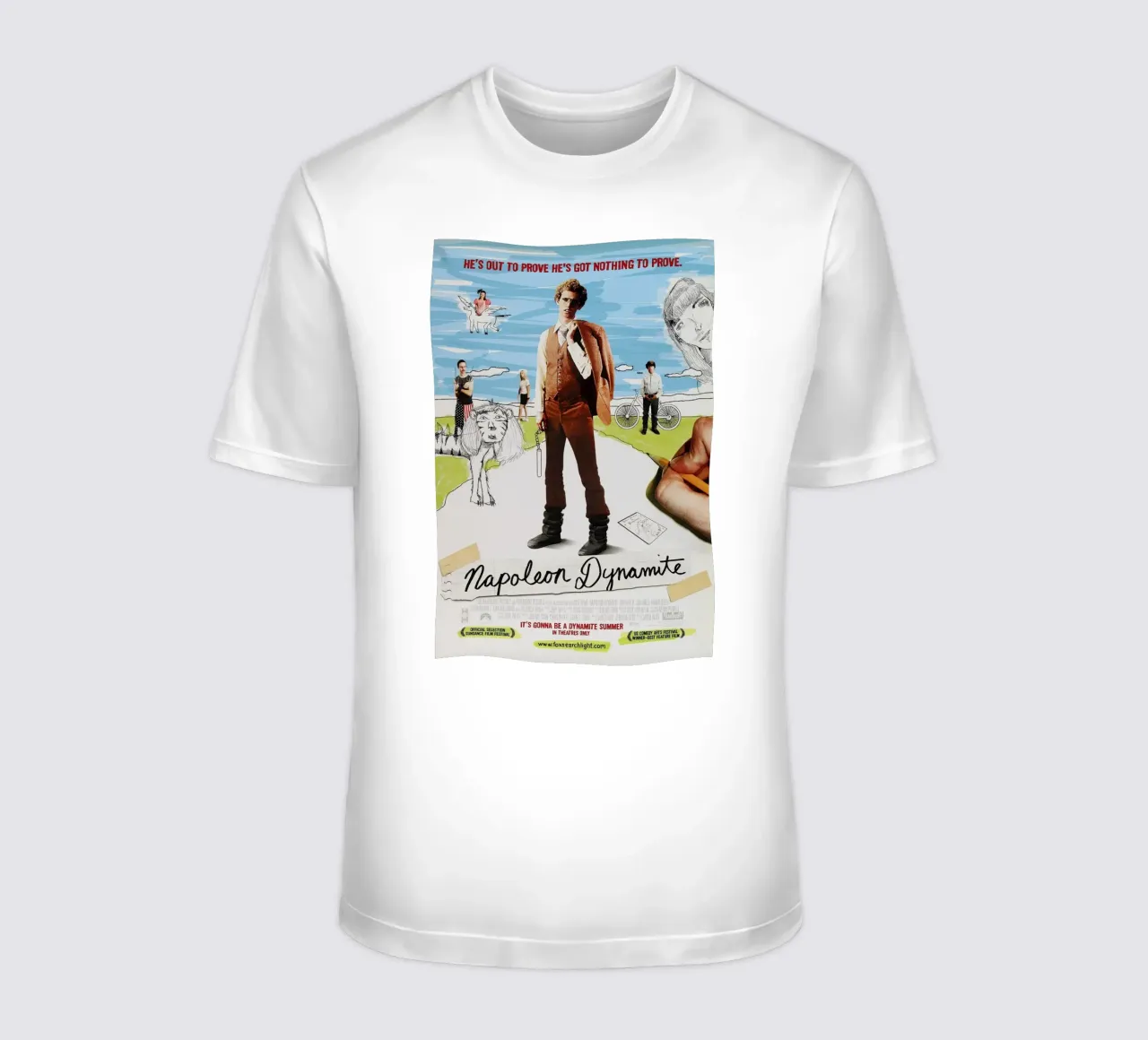 Napoleon Dynamite - Awkwardly Iconic Comedy t-shirt da Attaboy Dsgn