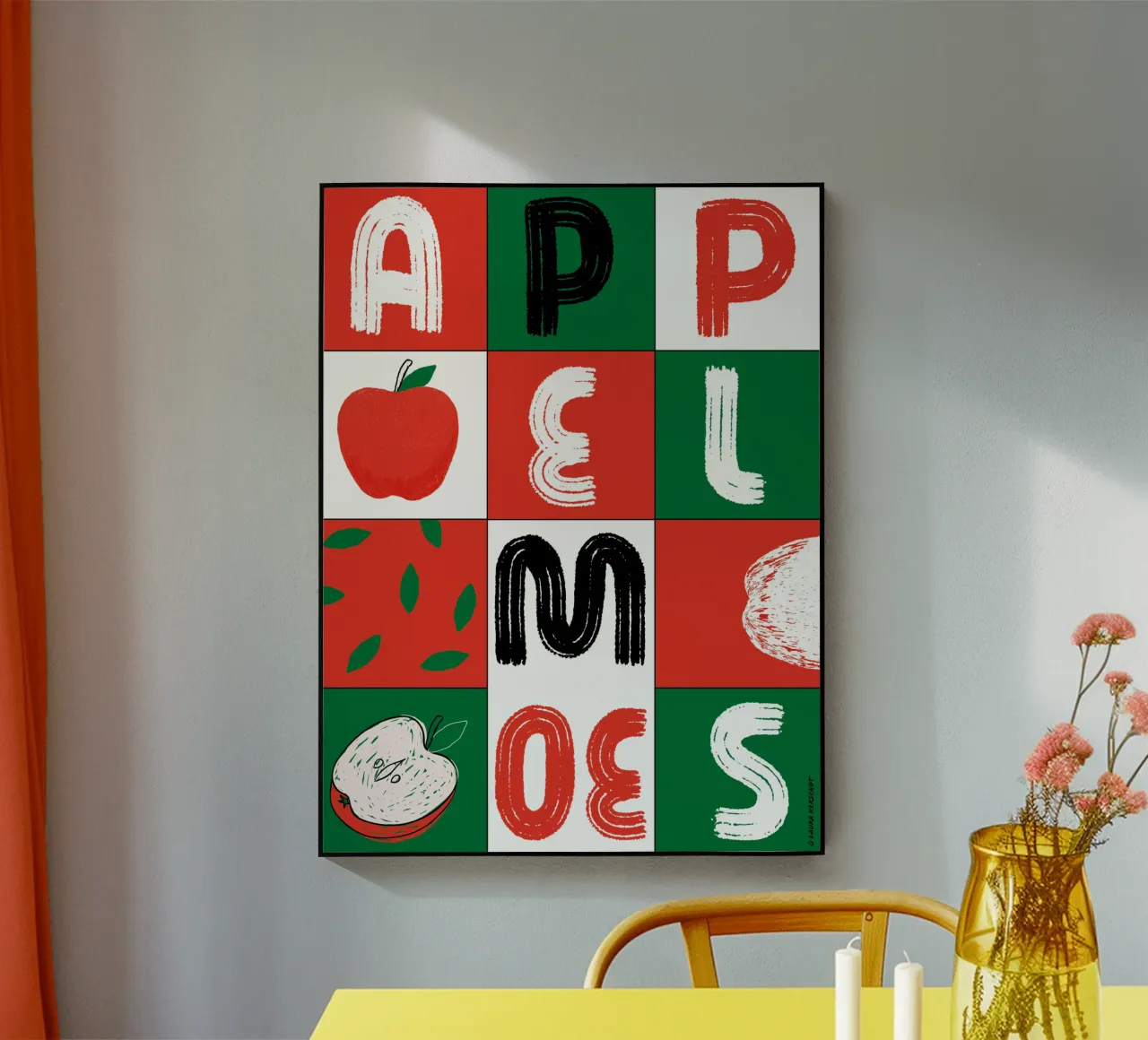 Appelmoes plexiglass da LauraKerschot