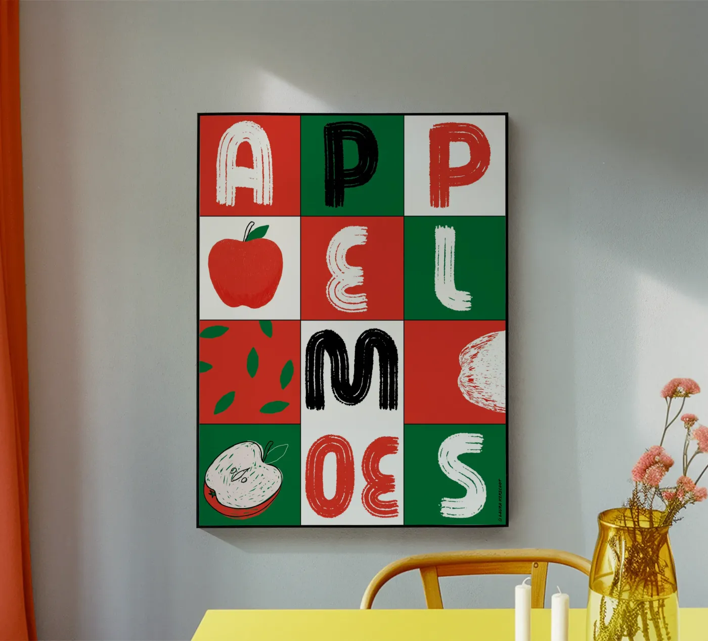 Appelmoes plexiglass da LauraKerschot