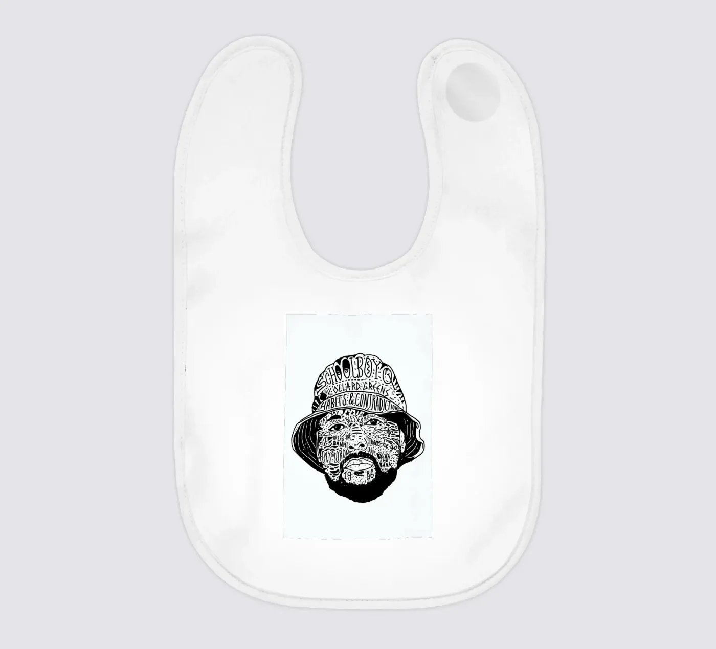 School Boy Babylätzchen von Nick Cocozza