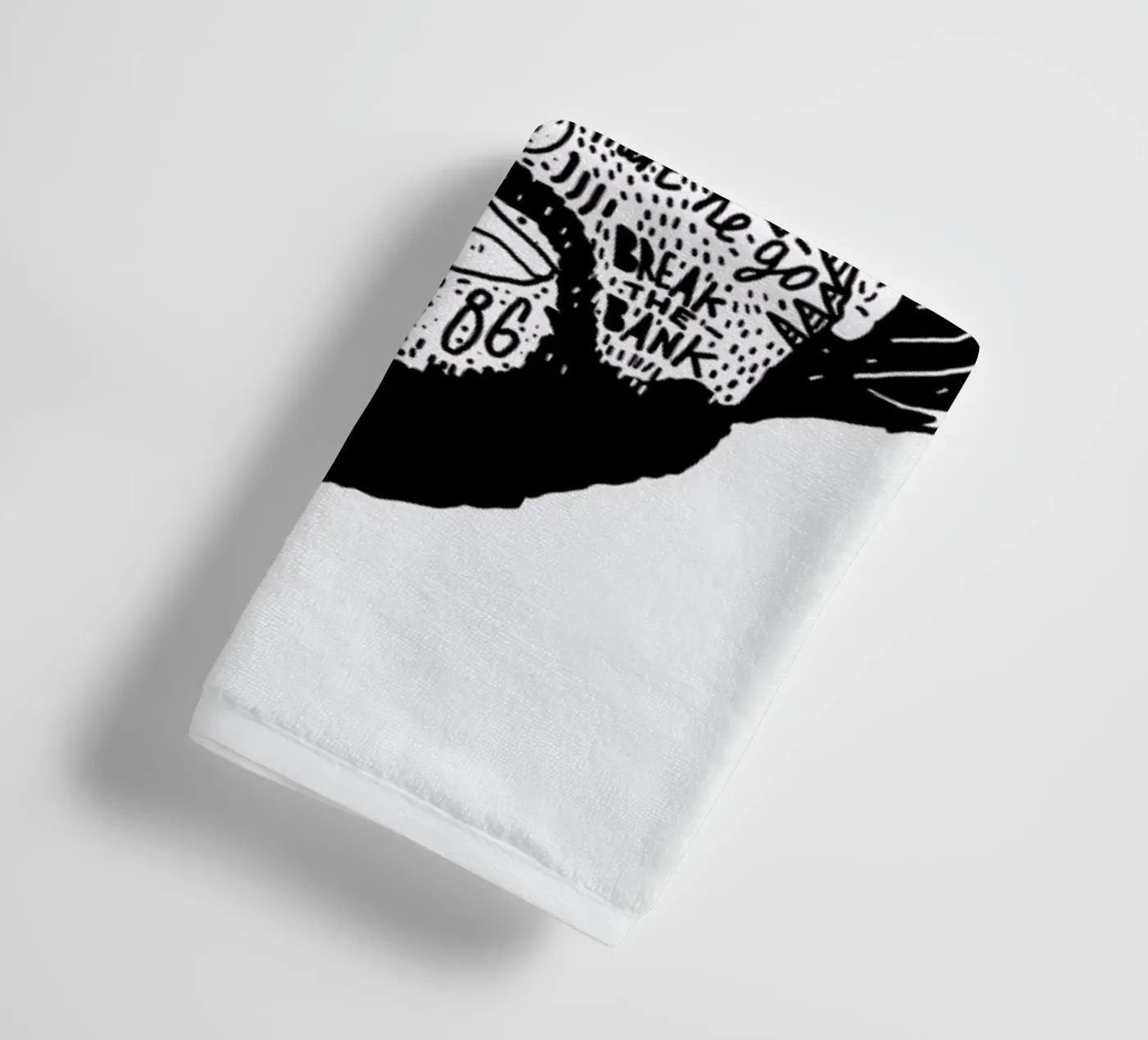 School Boy towel by Nick Cocozza