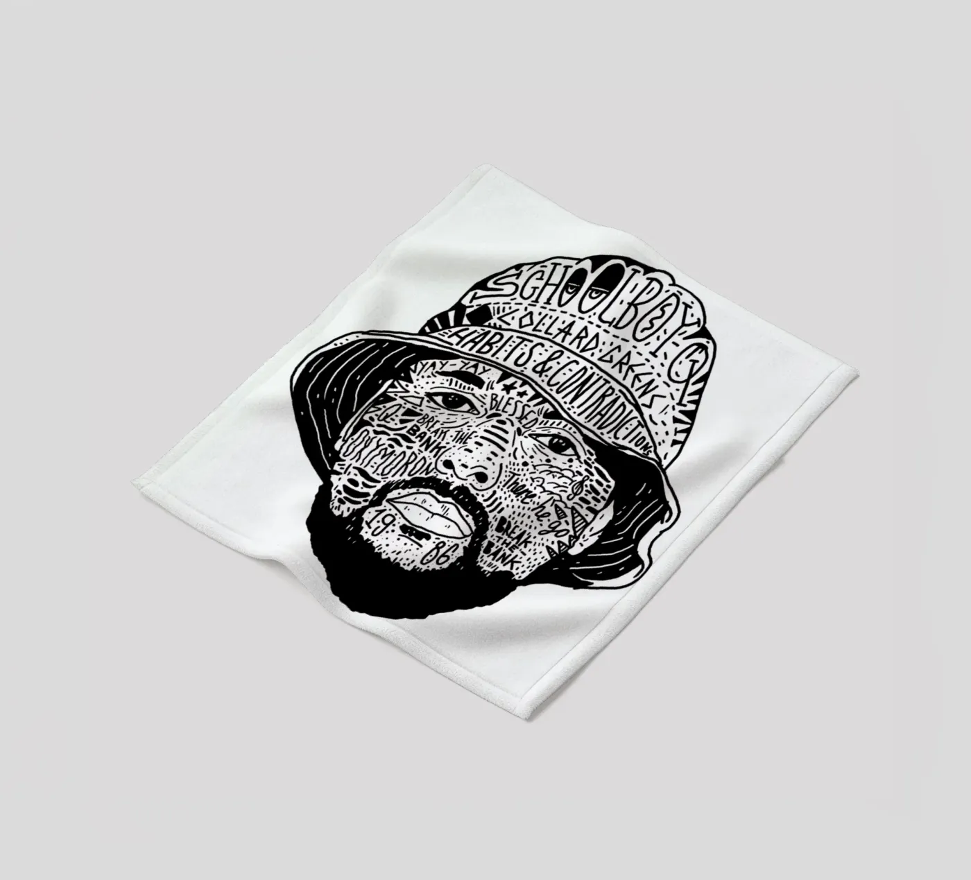 School Boy fleecedeken van Nick Cocozza