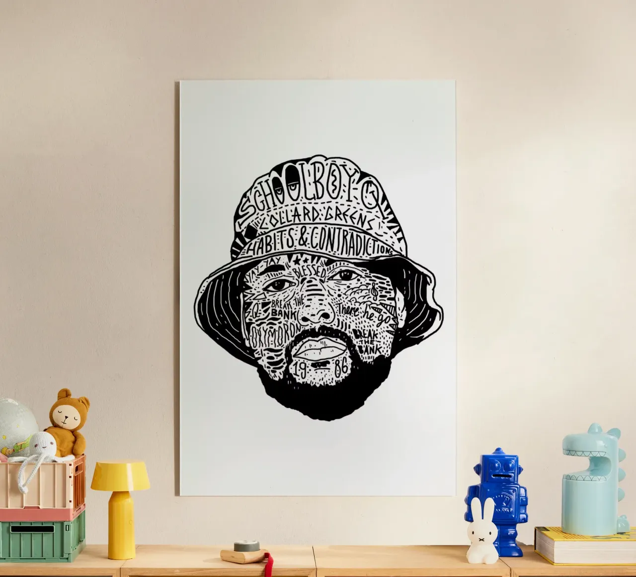 School Boy plexiglass da Nick Cocozza