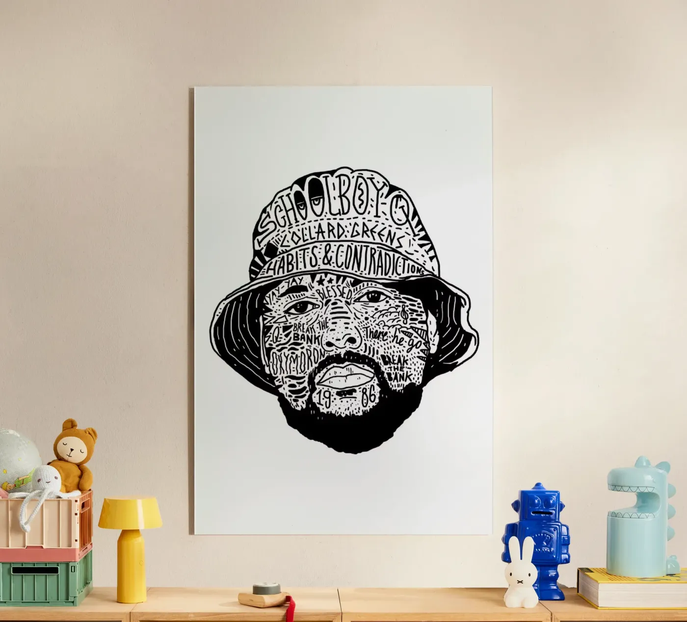 School Boy plexiglas de Nick Cocozza