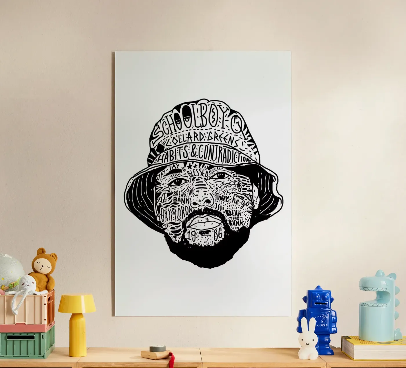 School Boy plexiglass da Nick Cocozza