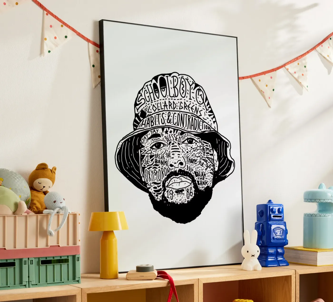School Boy alluminio dibond da Nick Cocozza