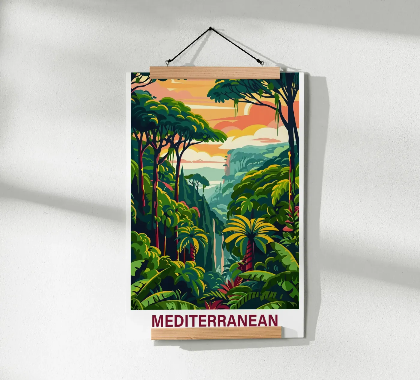 Mediterranean Forests poster da Wanderlust Vibes