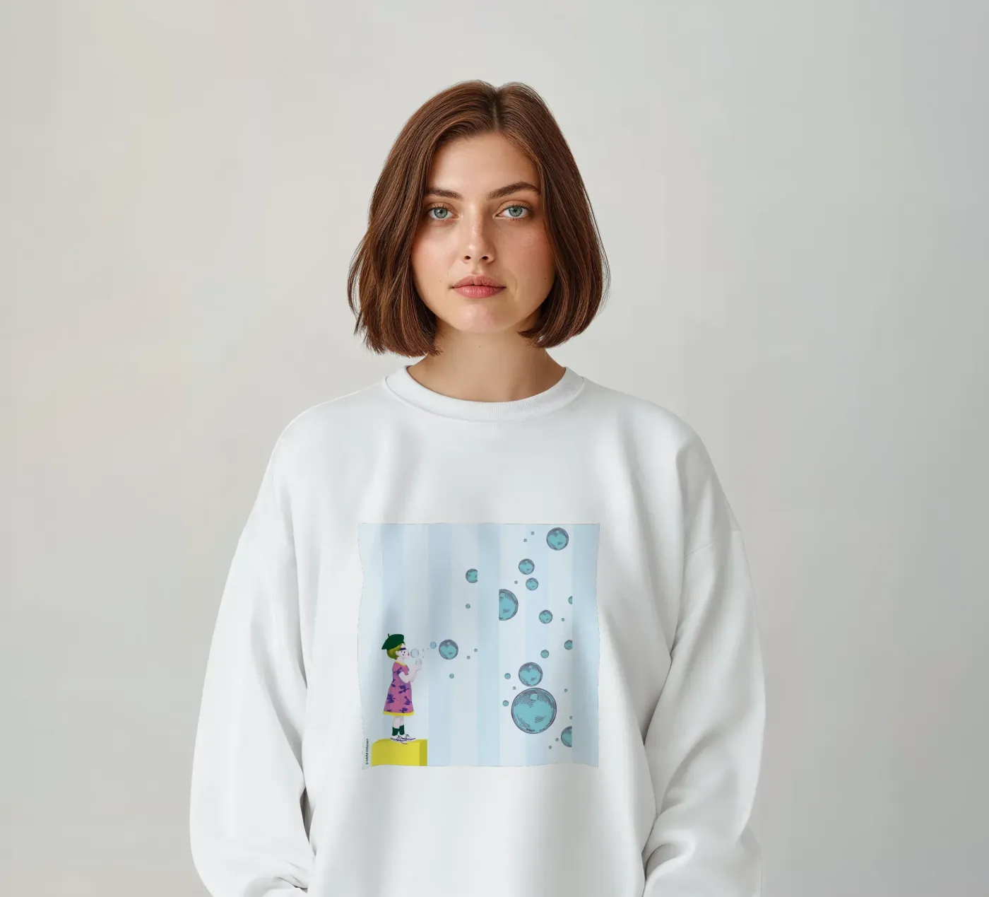 Bubbles sweatshirt by LauraKerschot
