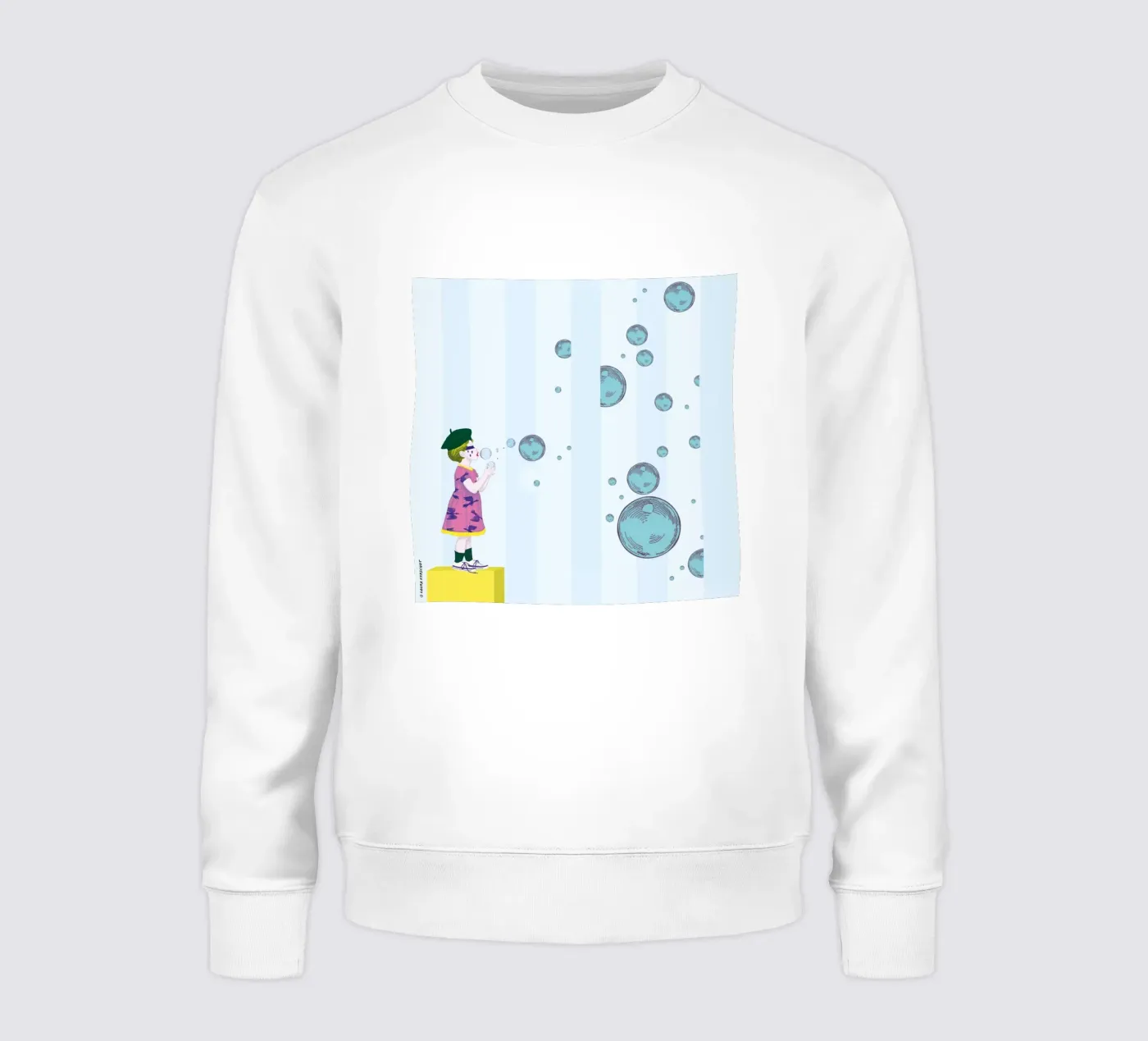 Bubbles sweatshirt by LauraKerschot