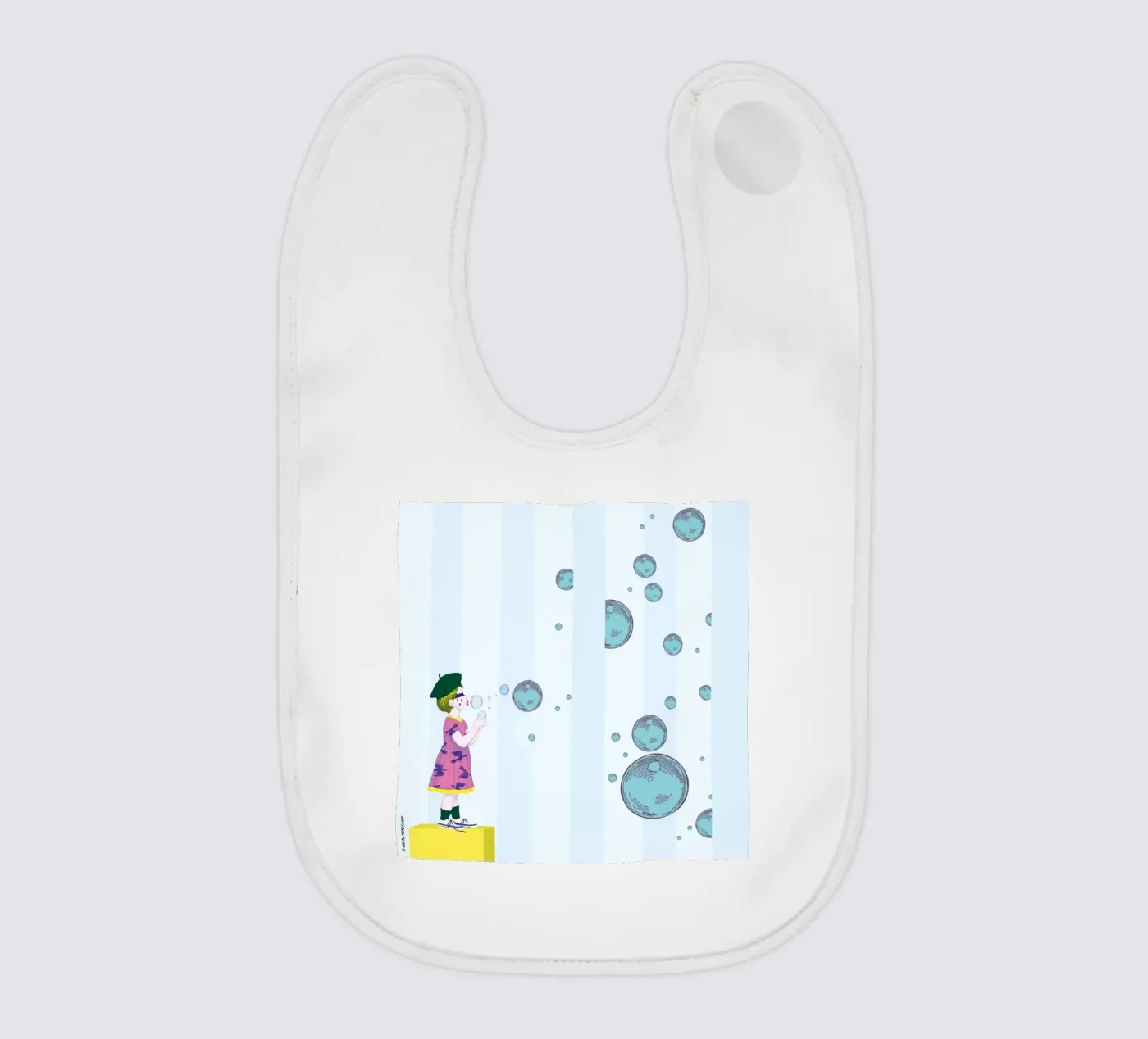 Bubbles baby slabbetje van LauraKerschot