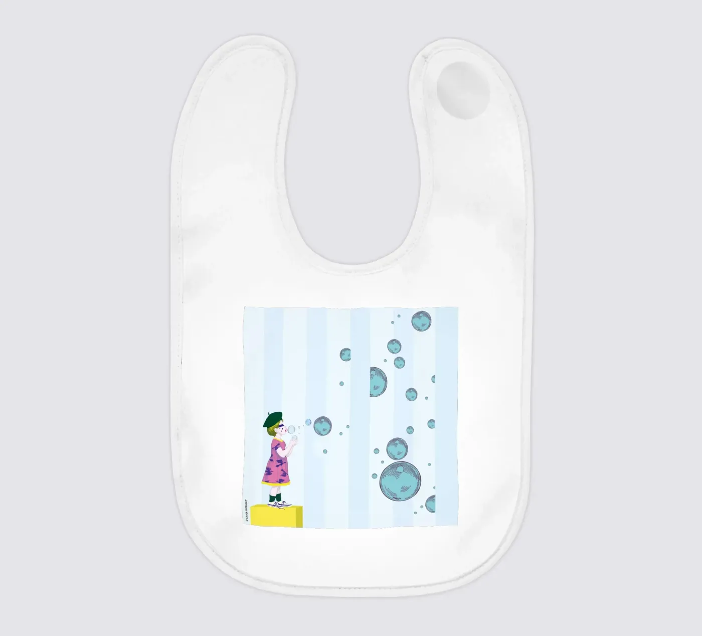 Bubbles baby slabbetje van LauraKerschot
