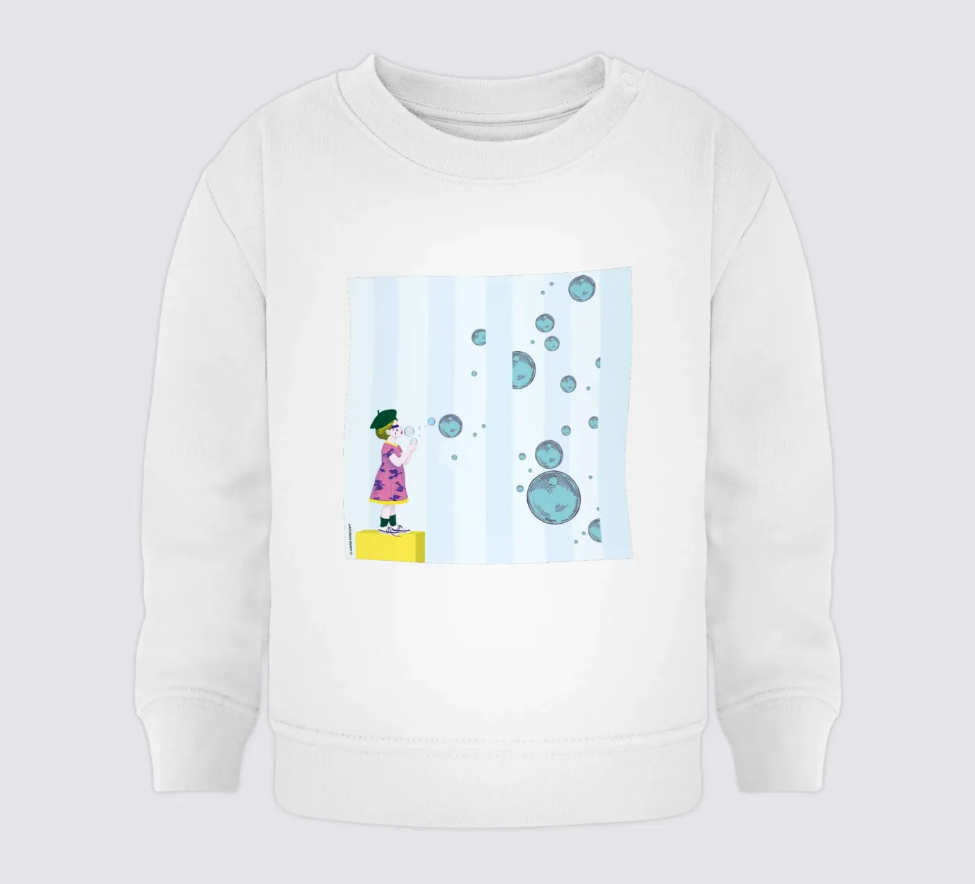 Bubbles felpa neonato da LauraKerschot