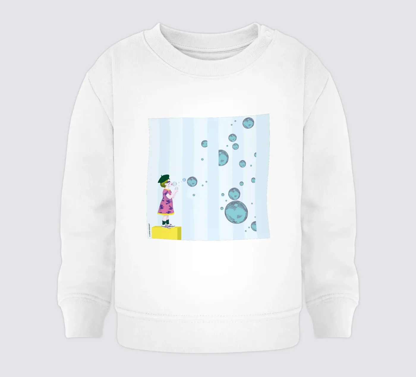 Bubbles felpa neonato da LauraKerschot