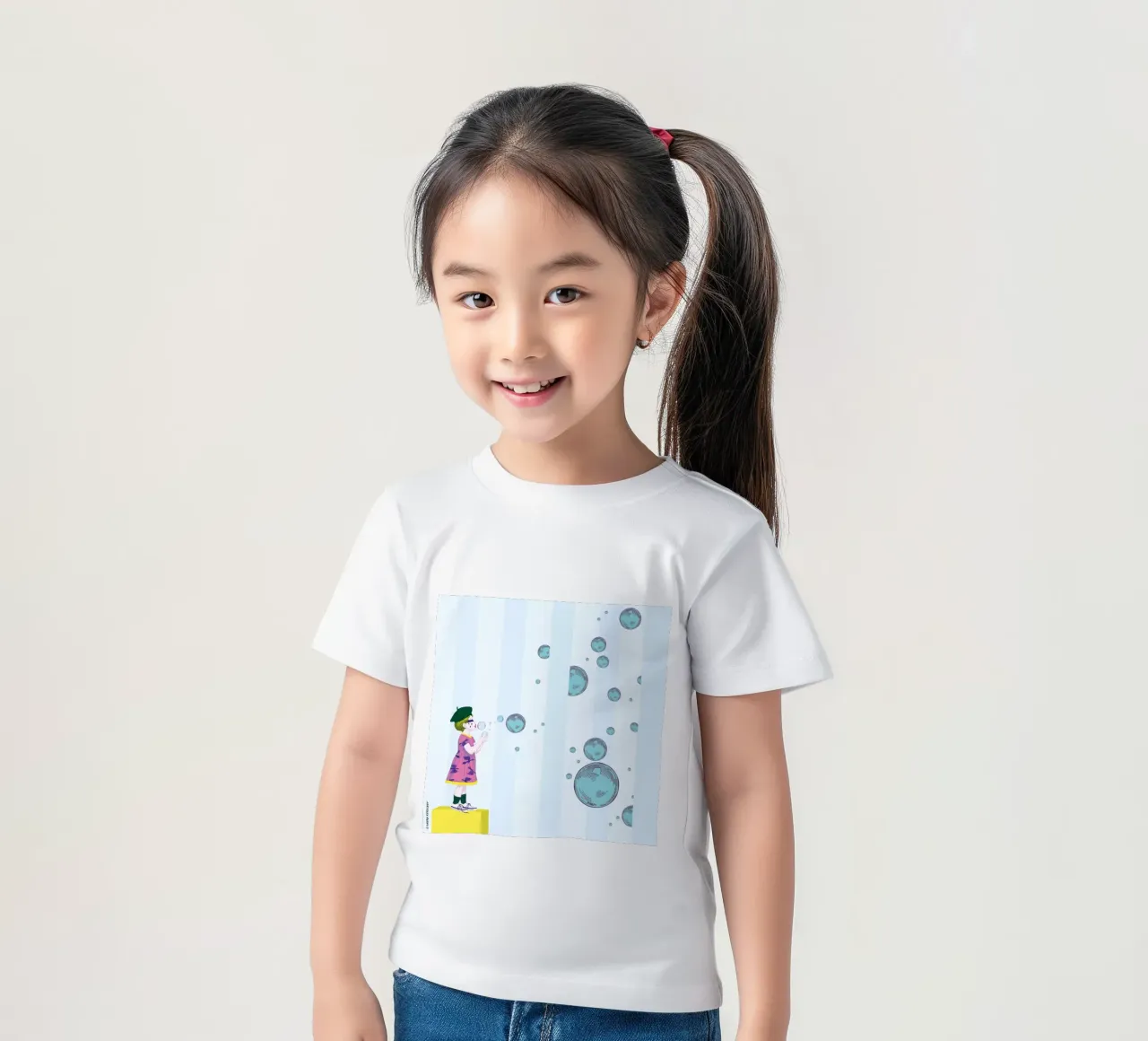Bubbles kinder t-shirt van LauraKerschot
