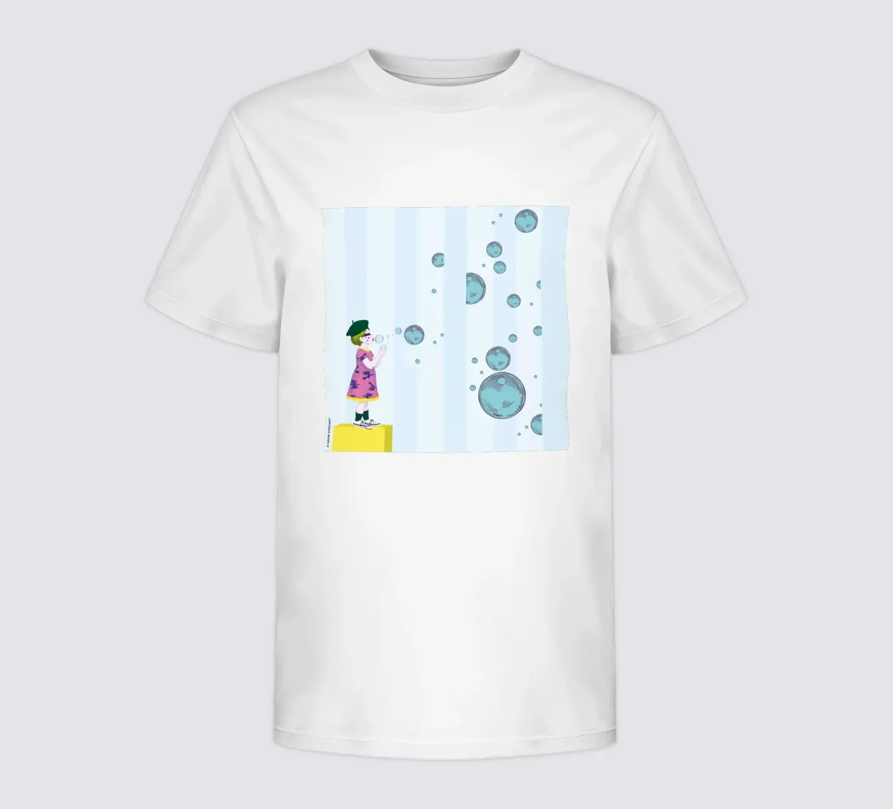 Bubbles kinder t-shirt van LauraKerschot