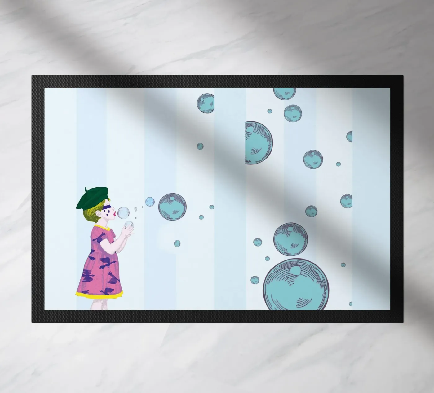 Bubbles Fußmatte von LauraKerschot