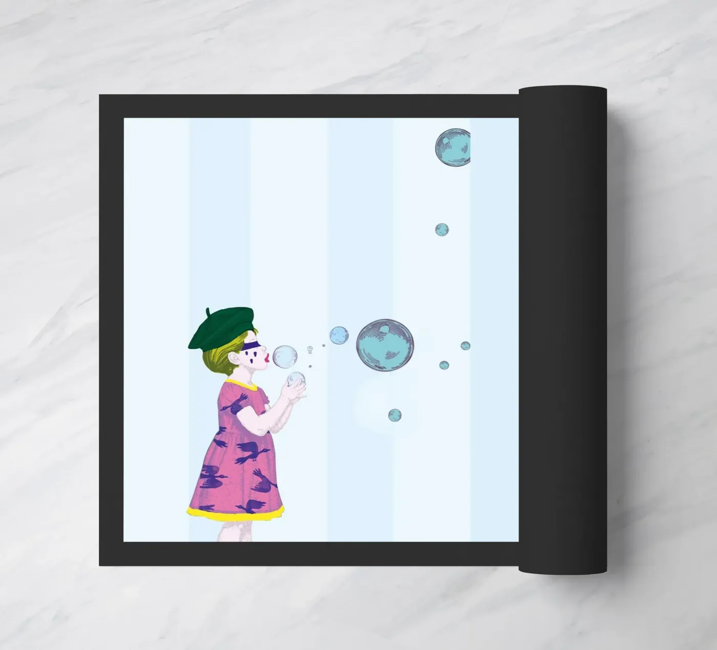 Bubbles Fußmatte von LauraKerschot