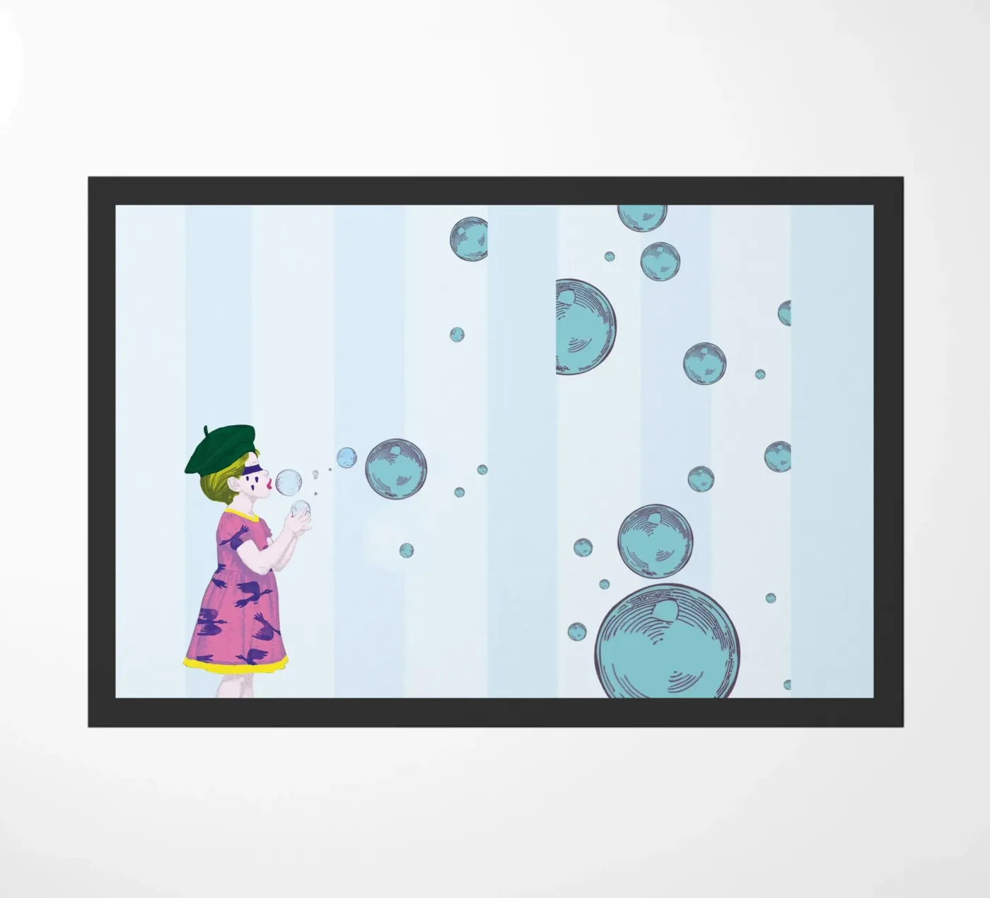 Bubbles Fußmatte von LauraKerschot