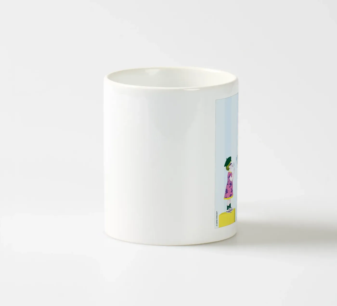 Bubbles ceramic mug by LauraKerschot