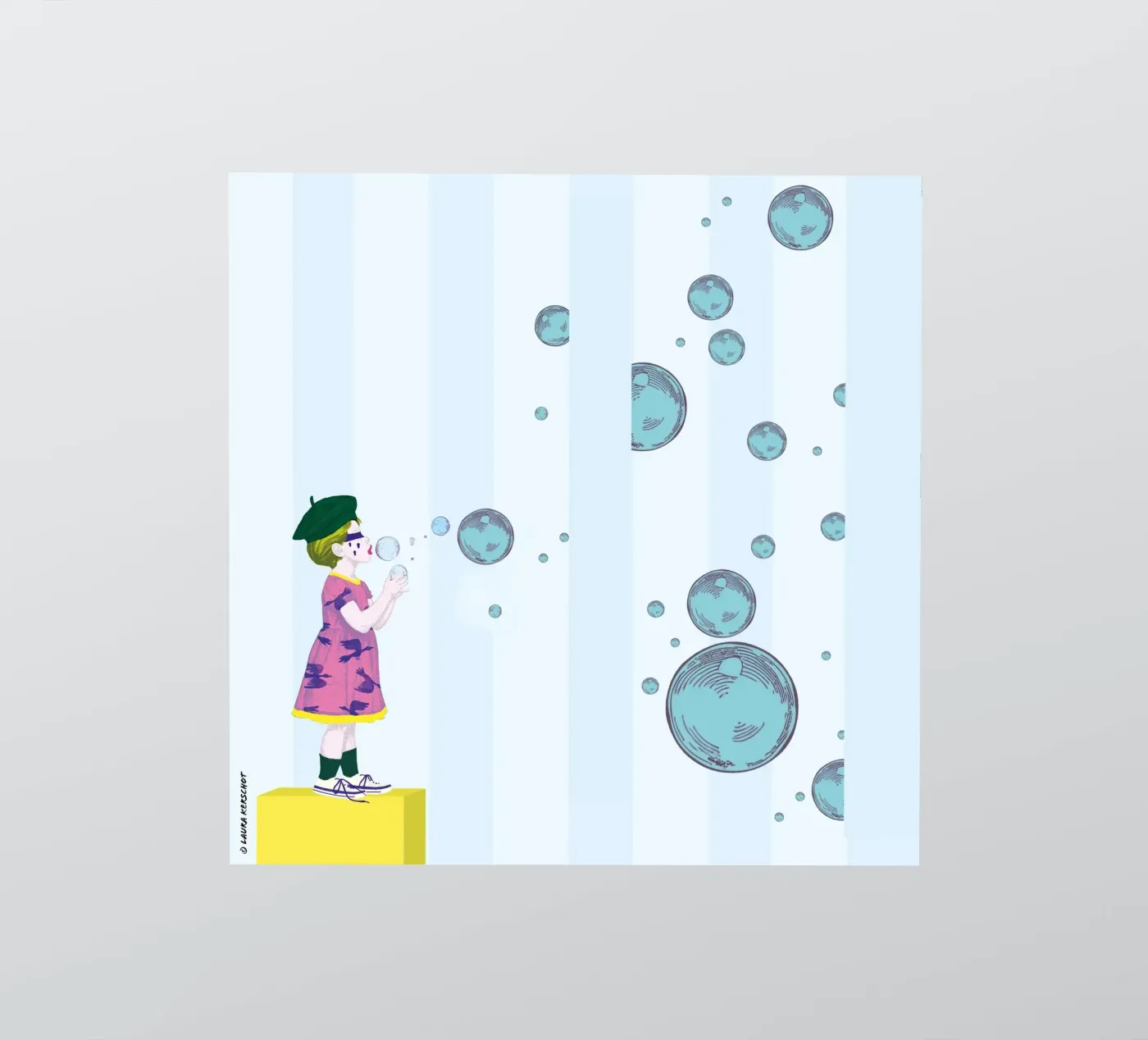 Bubbles sticker van LauraKerschot