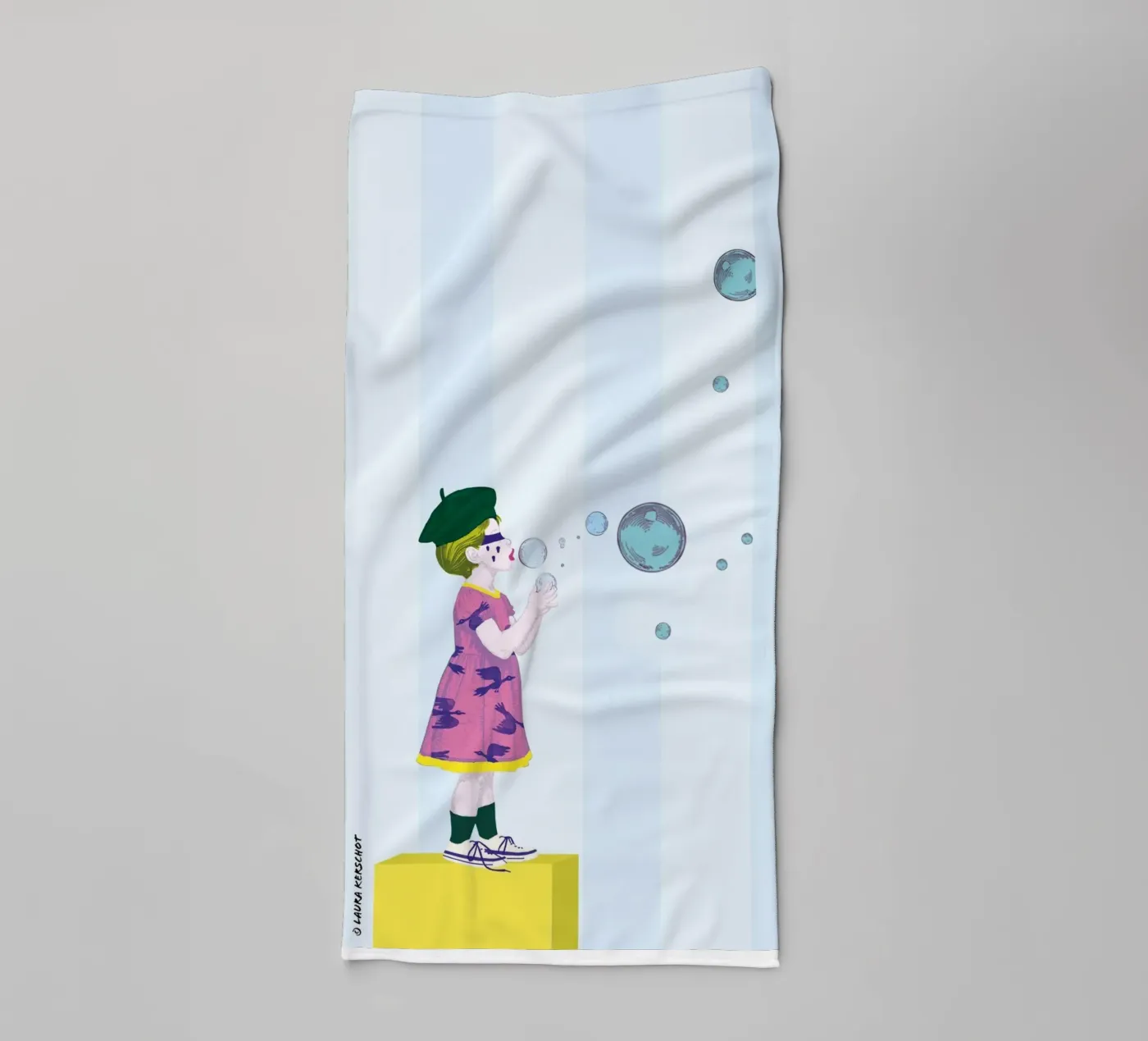 Bubbles serviette de bain de LauraKerschot