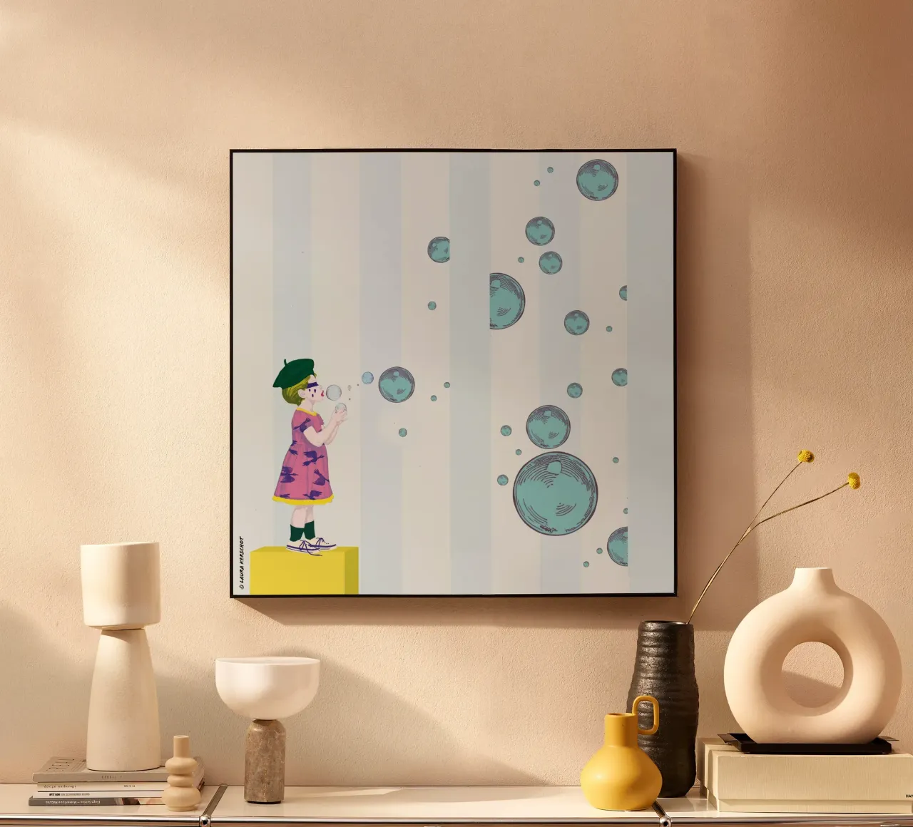 Bubbles alluminio dibond da LauraKerschot