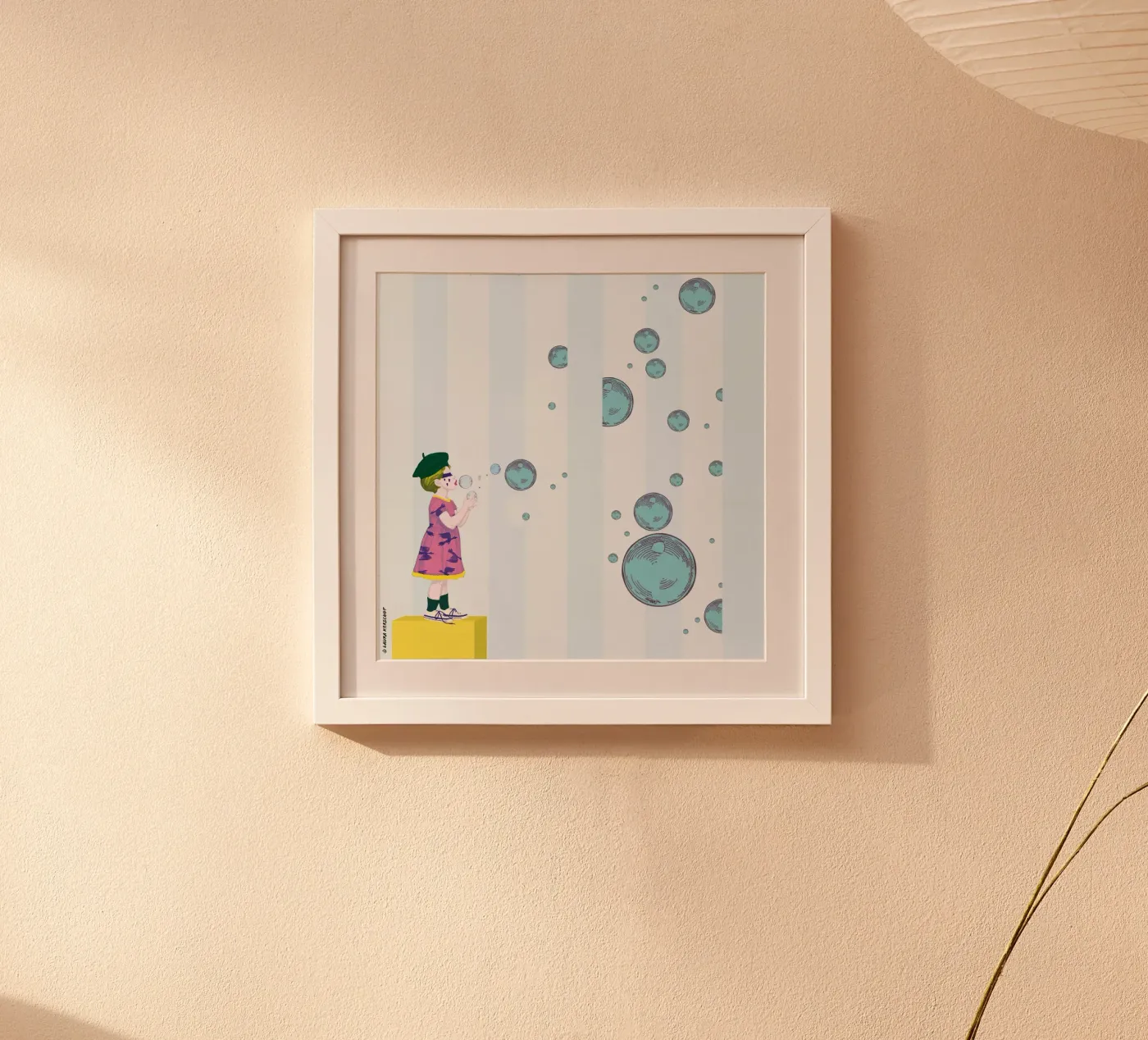 Bubbles Poster von LauraKerschot