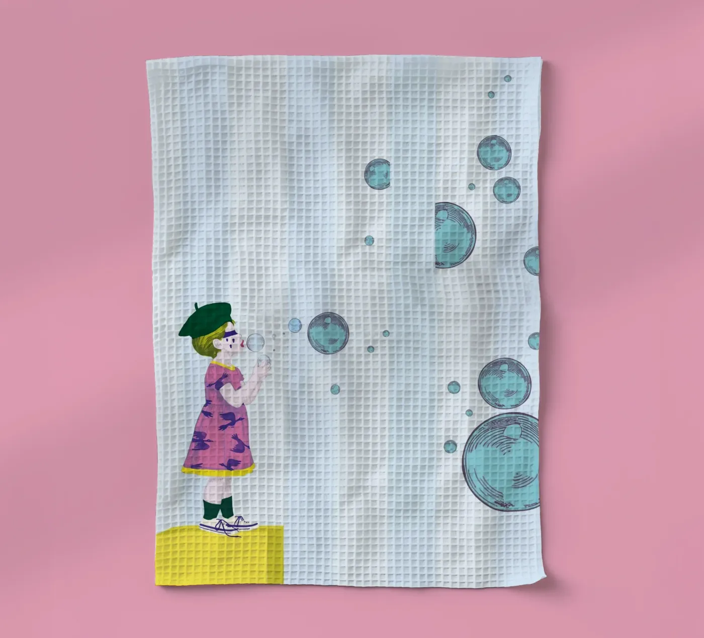 Bubbles theedoek van LauraKerschot