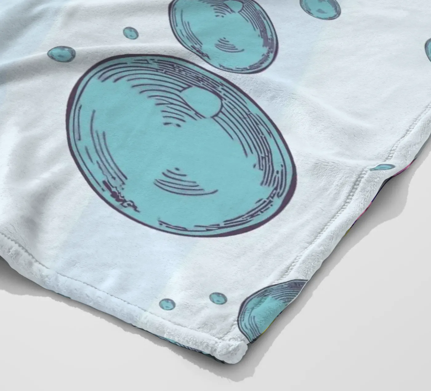 Bubbles plaid polaire de LauraKerschot