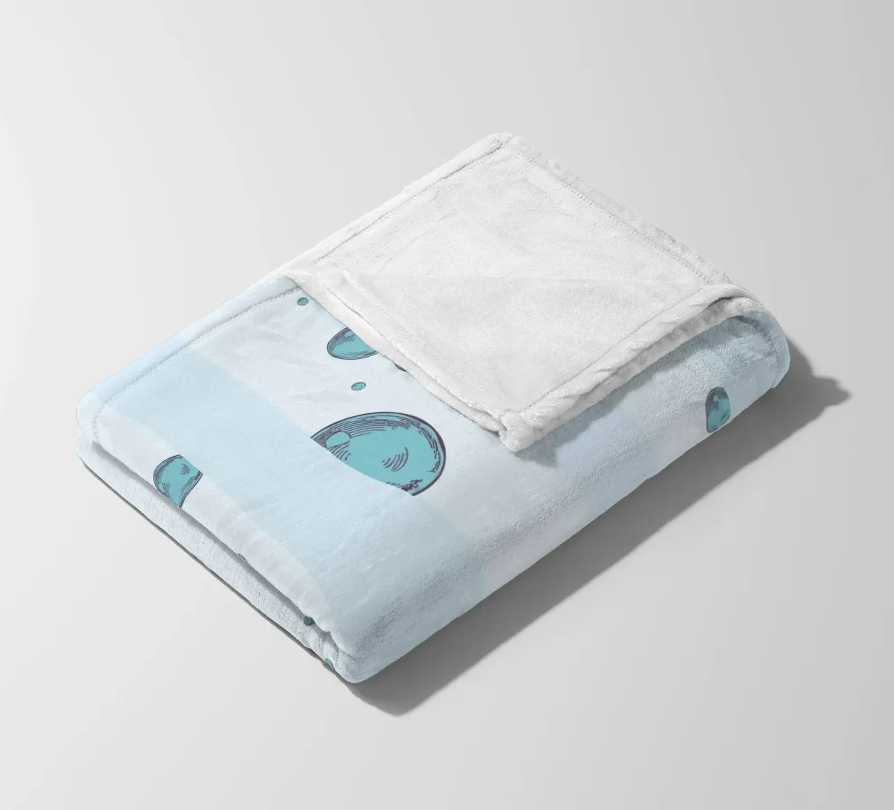 Bubbles Fleecedecke von LauraKerschot