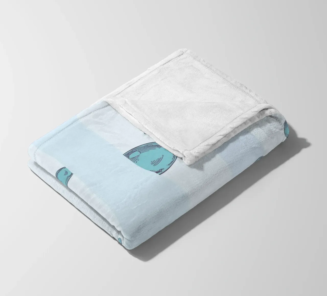 Bubbles Fleecedecke von LauraKerschot