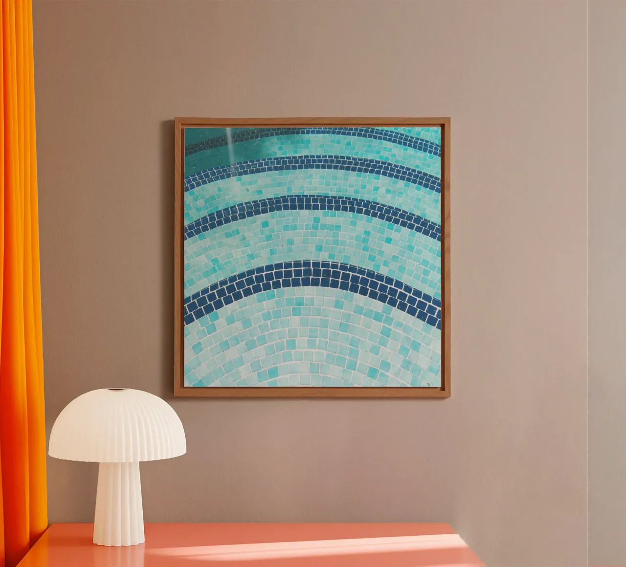 Swimming pool X alu-dibond by Cassia Beck Photography