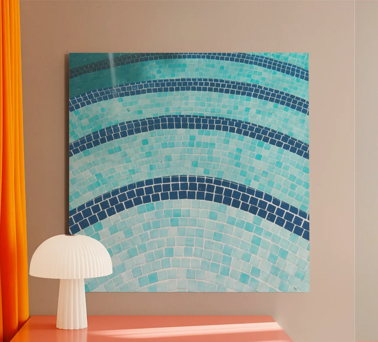 Piscina X alluminio dibond da Cassia Beck Photography