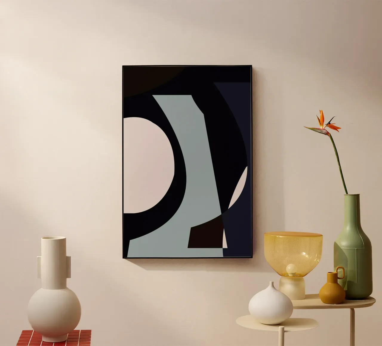 Bloom 5 acryl van Jonathan Lawes