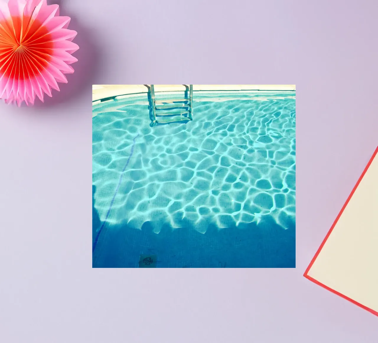 Swimming Pool IX sticker by Cassia Beck Photography