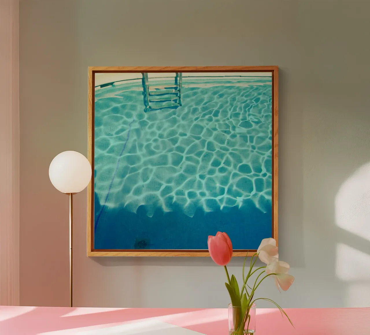 Swimming Pool IX acrylic glass by Cassia Beck Photography