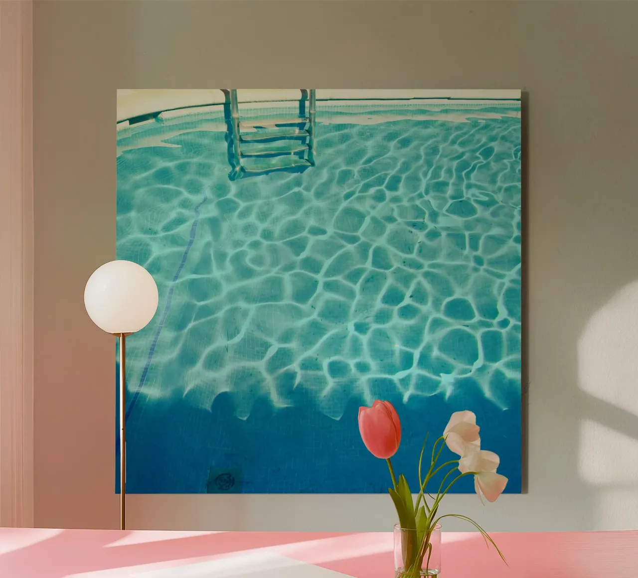 Swimming Pool IX alu-dibond by Cassia Beck Photography